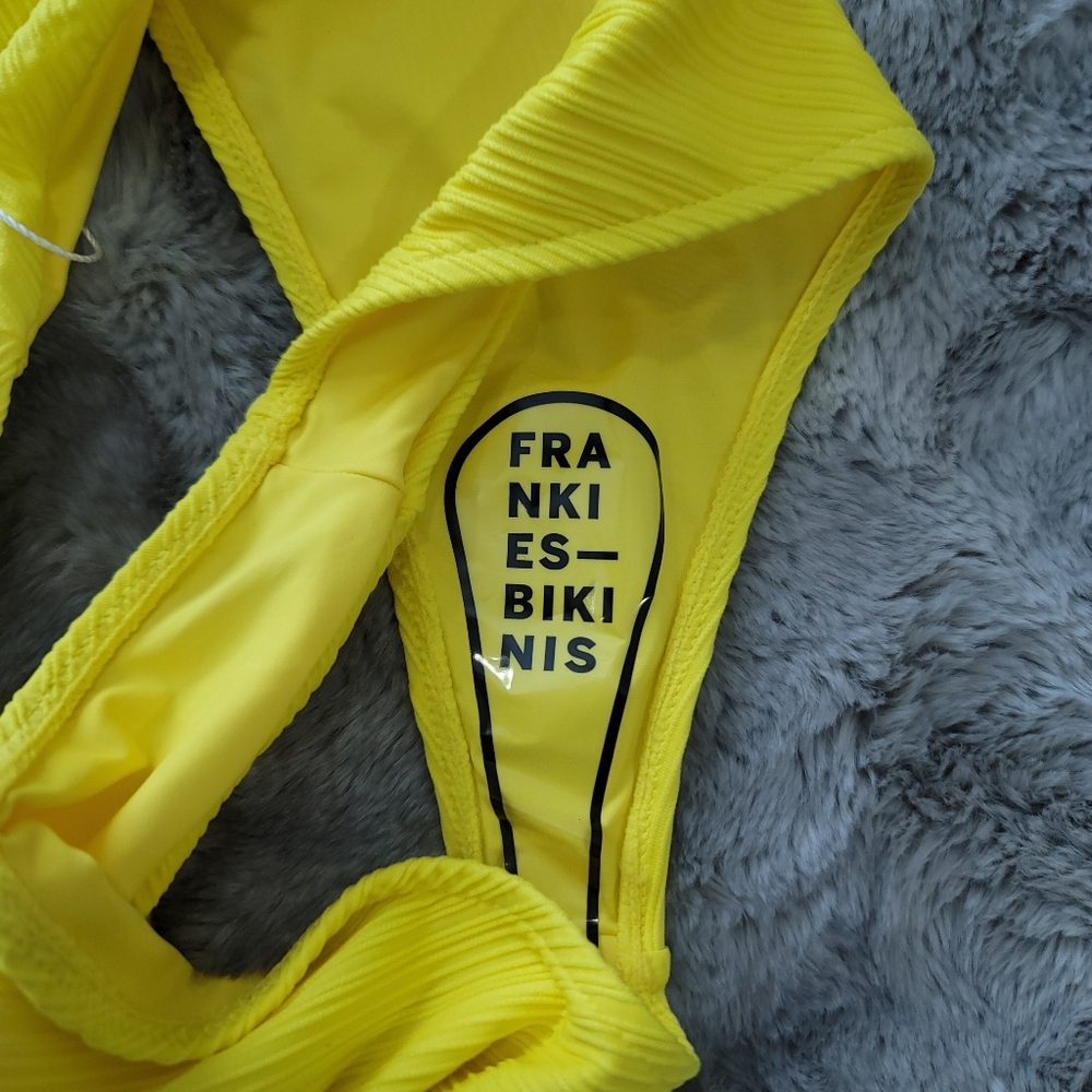 NEW FRANKIES BIKINIS Enzo Cheeky Bottoms And Dallas Top Set Size SMALL - Picture 13 of 14